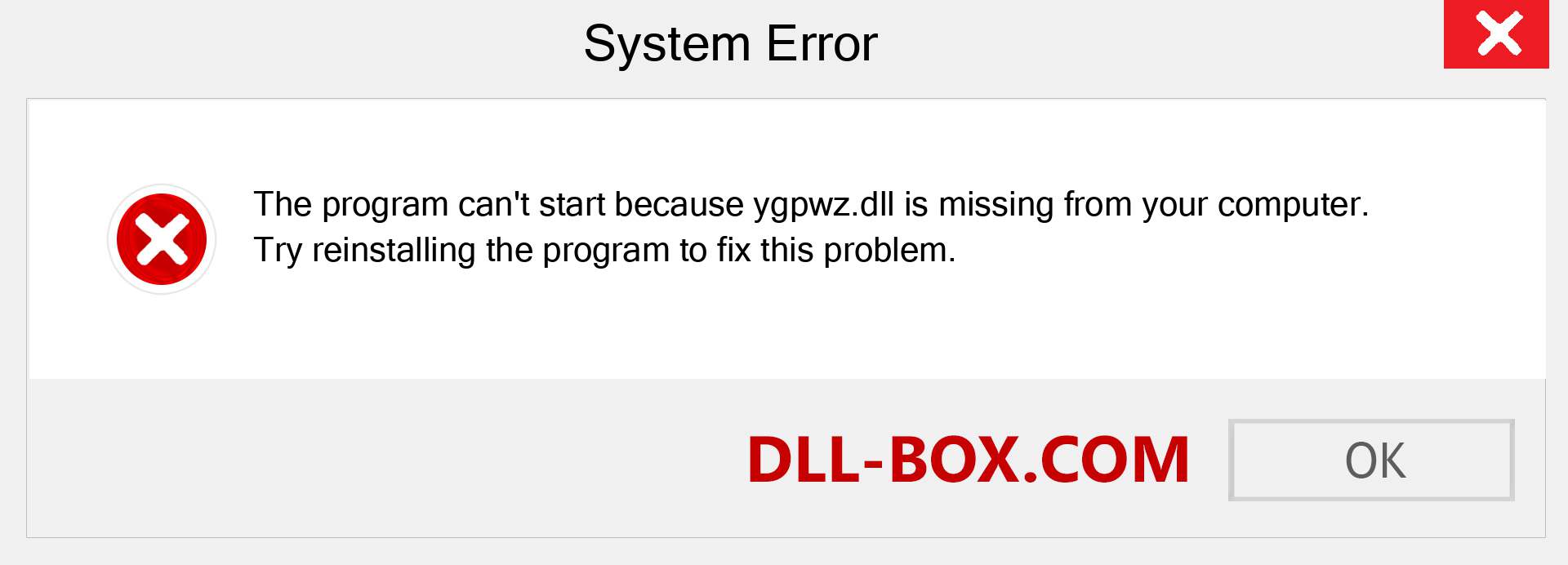  ygpwz.dll file is missing?. Download for Windows 7, 8, 10 - Fix  ygpwz dll Missing Error on Windows, photos, images